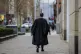 A barrister outside the Crown Court at Laganside in Belfast 