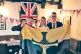 Bishop Auckland MP Dehenna Davison (centre) with (left) Andr