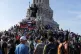 STICKING WITH SOCIALISM: Large pro-government protests, seen