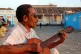 A musician in Trinidad, Cuba
