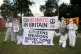 STANDING FIRM: CND activists protest at RAF Lakenheath again
