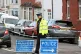 A PCSO assists at a crime scene