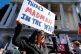 RESISTANCE: An anti-Trump protest at the White House, Washin