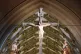 GIVING PRAISE: General view of a crucifix in the scissor arc