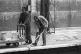 LOWER RANKS: Black workers were often recruited to work on t