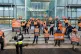 FIGHTING BACK: Picket lines of British Gas workers striking 