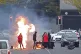 BREAKDOWN: Loyalist rioting on the Shankill Road earlier thi
