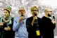 Speakers (left to right) Roger McKenzie, Jeremy Corbyn, Kate