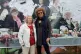 Angela Davis (right) and Lynda Walker of the Communist Party
