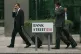 MONEY TALKS: A general view of City workers on Bank Street a