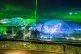 A laser display at the Eden Project in Cornwall, 2017