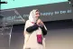 Nawal Slemiah, from Palestine, speaks at FiLiA