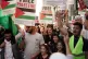 A Palestine protest at the Israeli embassy in London