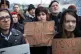 HOUSING CRISIS: Campaigners protesting the destruction of co