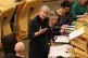 ET OFF LIGHTLY: Finance Secretary Shona Robison announcing t
