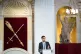 Rishi Sunak gives a speech at the ‘bankers’ dinner’ at
