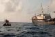 Sea Eye's ship, Alan Kurdi, on patrol in the central Mediter