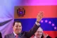 The late Hugo Chavez (left) with then mayor of London Ken Li