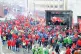 MARCHING FORWARDS: Crowds at the PTB stage on a national dem