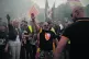 Spanish fascists give nazi salutes in Barcelona this year
