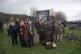 Family and comrades of Betty Sinclair gather to unveil a new