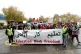 People gather ahead of a march in London for the freedom of 
