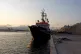 The Sea Watch 4 at port in Sicily