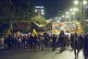 Anti-fascist demonstrators march on the offices of the fasci