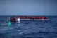 A refugee boat in the central Mediterranean had been adrift 