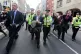 SOMETHING CHANGED: Nigel Farage, seen here chased through the streets of Edinburgh in 2013, now commands the support of some 10,000 Scots