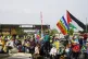 Protesters at RAF Lakenheath