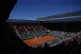 The Madrid Open tennis tournament venue is empty during a general blackout in Madrid, April 28, 2025