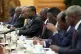 Kenyan President William Ruto, fourth right, meets Chinese President Xi Jinping, unseen, at the Great Hall of the People in Beijing, April 24, 2025