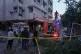 Civil defence workers and Lebanese soldiers gather at the site of an Israeli airstrike in Dahiyeh in the southern suburb of Beirut, Lebanon, April 27, 2025