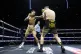 Ben Whittaker (left) in action against Liam Cameron (right) for the IBF International Light Heavyweight Championship at BP Pulse Live Birmingham, April 20, 2025
