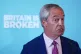 Reform UK leader Nigel Farage speaking at a press conference in Dover in Kent, whilst on the local election campaign trail, April 24, 2025