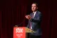 Scottish Labour leader Anas Sarwar addressing the 128th Scottish Trades Union Congress (STUC) Annual Congress at Caird Hall, Dundee, April 29, 2025