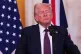  US President Donald Trump during a joint press conference with Prime Minister Keir Starmer in the East Room at the White House in Washington DC after their meeting in the Oval Office, February 27, 2025