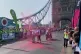 A screenshot from a video showing Youth Demand protesters disrupting the London Marathon. Photo: Youth Demand