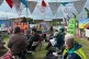 People attend the RAF Lakenheath peace camp