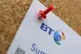 A BT phone bill pinned to a notice board