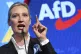 Alice Weidel, co-leader of the Alternative for Germany (AfD), speaks during the election party at the party's headquarters in Berlin Germany, Feb. 23, 2025