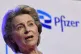 European Commission President Ursula von der Leyen makes a statement during an official visit to the Pfizer pharmaceutical company in Puurs, Belgium, Friday, April 23, 2021