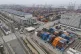 Shipping containers are seen ready for transport at the Guangzhou Port in the Nansha district in southern China's Guangdong province on April 17, 2025