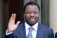 Togo's President Faure Gnassingbe waves before a working lunch at the Elysee Palace in Paris on April 9, 2021