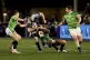 Newcastle Falcons' Callum Chick is tackled during the Gallagher Premiership match at Kingston Park, Newcastle upon Tyne, March 29, 2024