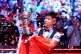 Zhao Xintong lifts the trophy after the final match against Mark Williams (not pictured) following day seventeen of the Halo World Snooker Championship at the Crucible Theatre, Sheffield. Picture date: Monday May 5, 2025