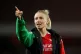 Arsenal's Leah Williamson acknowledges the crowd, March 22, 2025