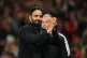 Manchester United manager Ruben Amorim applauds the fans following the UEFA Europa League semi-final second leg match at Old Trafford, Manchester, May 8, 2025