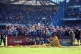 Chelsea lift the Women's Super League trophy at Stamford Bridge, London, May 10, 2025